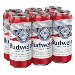 Budweiser American-Style Lager Beer - 16oz Cans