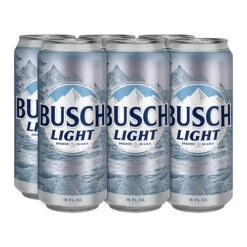 Busch Light Beer, 16oz Cans