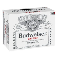 Budweiser Zero Non-Alcoholic Beer - 12pk / 12oz Cans
