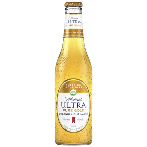 Michelob Ultra Pure Gold Organic Light Lager, 6-Pack Bottles 1 Michelob Ultra Pure Gold Organic Light Lager, 6-Pack Bottles