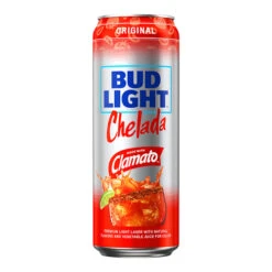 Bud Light Chelada with Clamato & Lime, 25oz Tall Can
