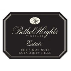 Bethel Heights Estate Pinot Noir Willamette