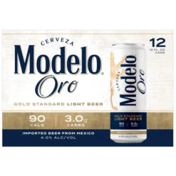 Modelo Oro Light Lager - 12pk Cans