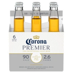 Corona Premier Mexican Lager Beer - 6pk Bottles