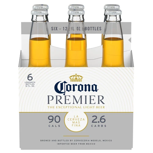 Corona Premier Mexican Lager Beer - 6pk Bottles 1 Corona Premier Mexican Lager Beer - 6pk Bottles