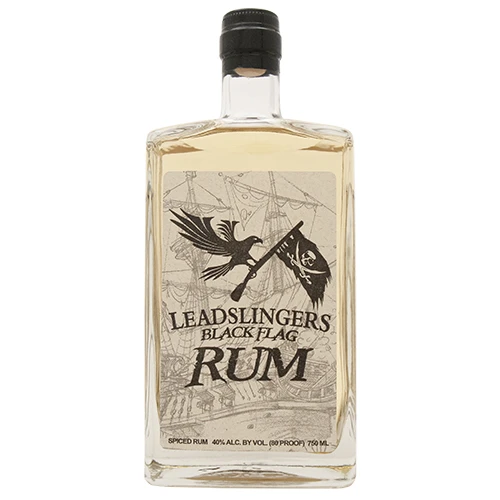 Leadslingers Black Flag Spiced Rum - 6 Bottle Case 1 Leadslingers Black Flag Spiced Rum - 6 Bottle Case