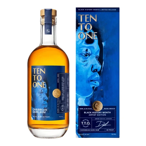 Ten To One Artist Edition Caribbean Dark Rum 1 Ten To One Artist Edition Caribbean Dark Rum