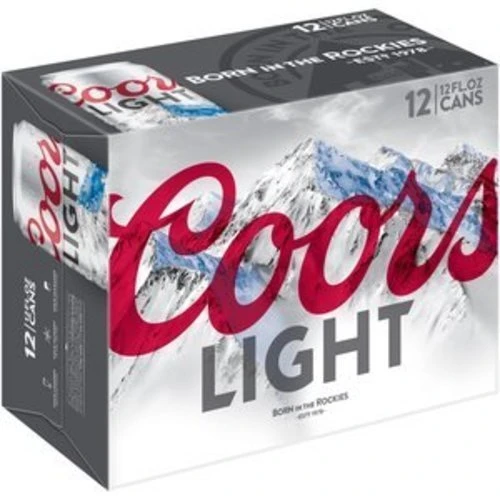Coors Light Beer - 12 Pack, 12 fl oz Cans 1 Coors Light Beer - 12 Pack, 12 fl oz Cans