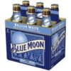 Blue Moon Belgian White Wheat Ale - 6pk Bottles