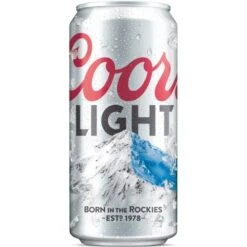 Coors Light 12-Pack 16oz Cans - Cold Filtered Lager Beer