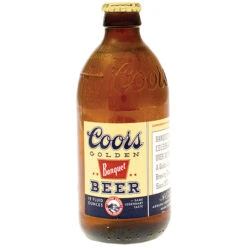 Coors Banquet Beer, 12-Pack Glass Stubby Bottles