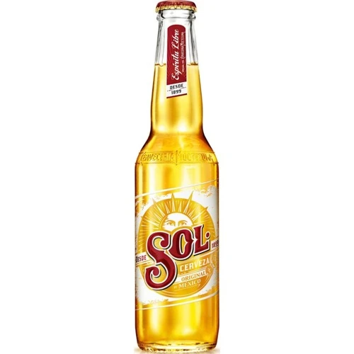 Sol Cerveza Mexican Lager Beer - 12-Pack Bottles 1 Sol Cerveza Mexican Lager Beer - 12-Pack Bottles