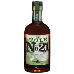 Title No. 21 Rye Whiskey