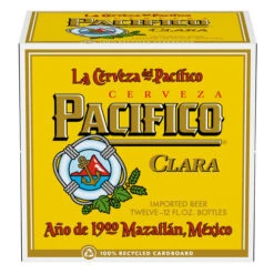 Pacifico Clara Mexican Lager Beer - 12pk Bottles