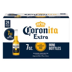 Coronita Extra Mexican Lager - 24 Pack of 7oz Bottles