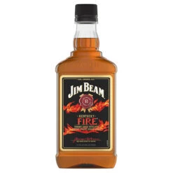 Jim Beam Bourbon Fire Cinnamon Whiskey Liqueur