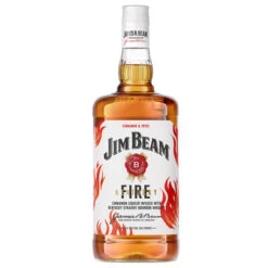 Jim Beam Kentucky Fire Kentucky Straight Bourbon Whiskey with Cinnamon Liqueur