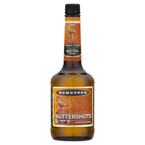 DeKuyper Buttershots Schnapps Liqueur - Rich Butterscotch Flavor 1 DeKuyper Buttershots Schnapps Liqueur - Rich Butterscotch Flavor