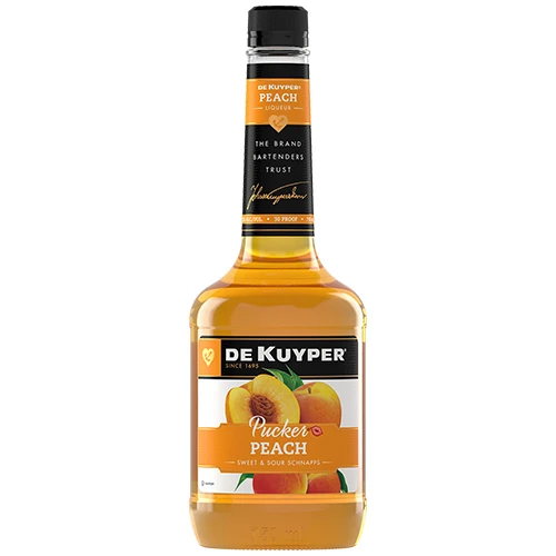 DeKuyper Peachtree Schnapps - Premium Peach Liqueur 1 DeKuyper Peachtree Schnapps - Premium Peach Liqueur