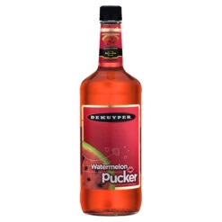 DeKuyper Watermelon Pucker Sweet & Sour Schnapps Liqueur