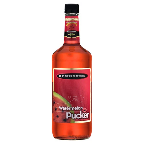 DeKuyper Watermelon Pucker Sweet & Sour Schnapps Liqueur 1 DeKuyper Watermelon Pucker Sweet & Sour Schnapps Liqueur