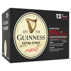 Guinness Extra Stout - 12-Pack Bottles