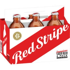 Red Stripe Jamaican Lager Beer - 6 Pack Bottles