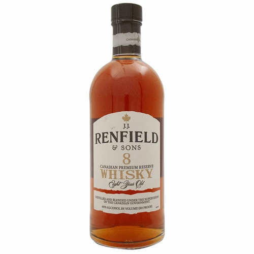 J.j. Renfield & Sons 8 Year Old Premium Reserve Canadian Whisky 1 J.j. Renfield & Sons 8 Year Old Premium Reserve Canadian Whisky