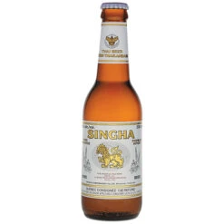 Singha Lager - Premium Quality Beer (6-Pack Bottles)