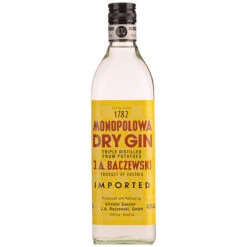 Monopolowa Dry Gin - Award-Winning Triple-Distilled Potato Spirit