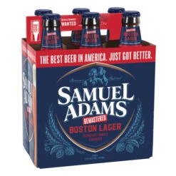 Samuel Adams Boston Lager Remastered 6-Pack Bottles