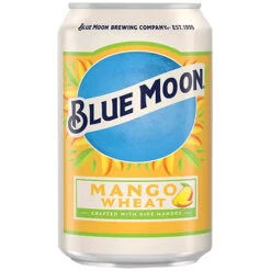 Blue Moon Mango Wheat Craft Beer, 6-Pack 12oz Cans