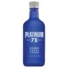 Platinum 7X Vodka Plastic Traveler Bottle