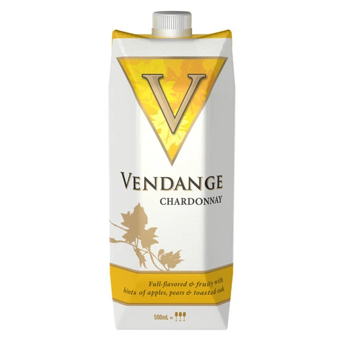 Sonoma Vendange Winery Tetra-pack Chardonnay 1 Sonoma Vendange Winery Tetra-pack Chardonnay