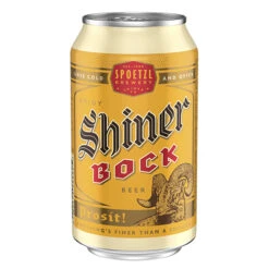 Shiner Bock Beer - 18 Pack Cans