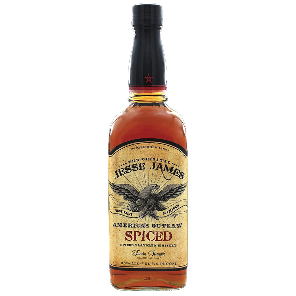 Jesse James America’s Outlaw Spiced Whiskey 1 Jesse James America’s Outlaw Spiced Whiskey