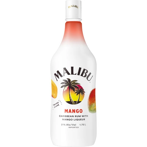 Malibu Mango Caribbean Rum 1 Malibu Mango Caribbean Rum