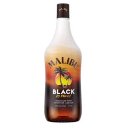 Malibu Black Rum With Coconut Liqueur (70 Proof)