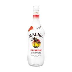Malibu Strawberry Rum - Smooth Caribbean Spirit