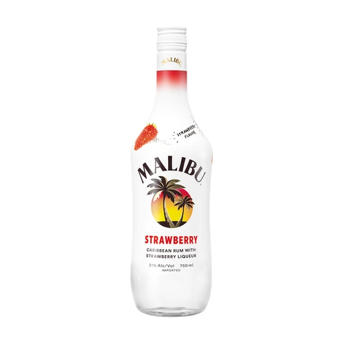 Malibu Strawberry Rum - Smooth Caribbean Spirit 1 Malibu Strawberry Rum - Smooth Caribbean Spirit