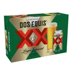 Dos Equis Lager 24pk Suitcase Cans - Crisp Mexican Import