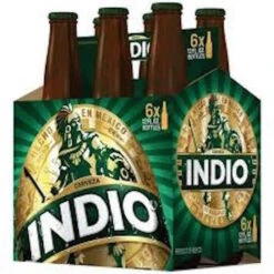 Indio Cerveza Mexican Amber Lager - 6pk Bottle