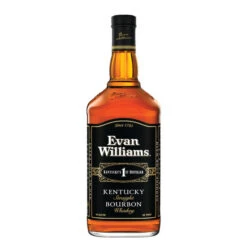 Evan Williams Black Label Kentucky Straight Bourbon Whiskey (1.75L)