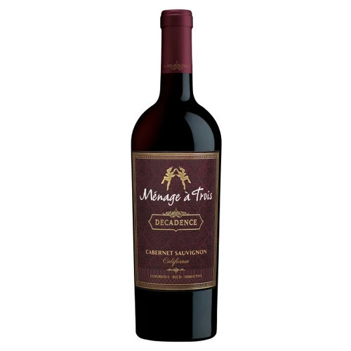 Menage A Trois Decadence Cabernet Sauvignon 1 Menage A Trois Decadence Cabernet Sauvignon