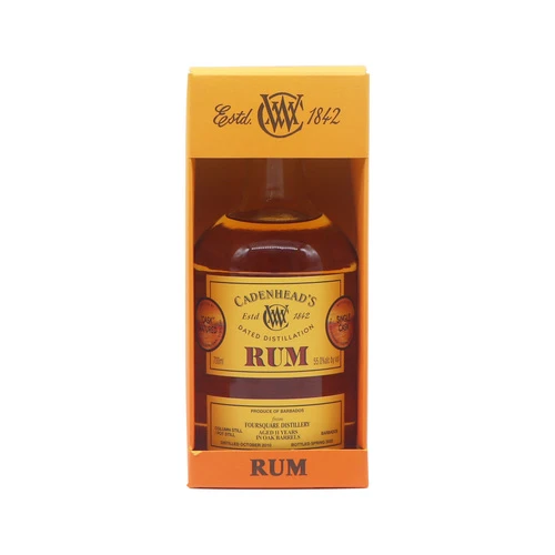 Cadenhead Foursquare Barbados 11 Year Old Rum 1 Cadenhead Foursquare Barbados 11 Year Old Rum