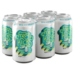 Real Ale Fresh Kicks Hazy IPA Cans