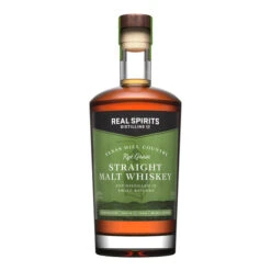 Real Spirits Rye Grain Straight Malt Whiskey - Premium Craft Spirit