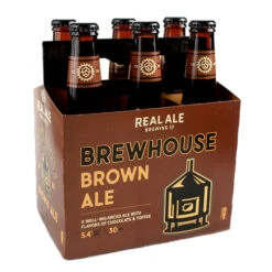 Real Ale Brewhouse Brown Ale - 6pk Bottles