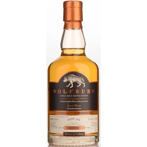 Wolfburn Aurora Sherry Oak Single Malt Scotch Whisky 1 Wolfburn Aurora Sherry Oak Single Malt Scotch Whisky