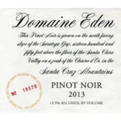 Domaine Eden Pinot Noir